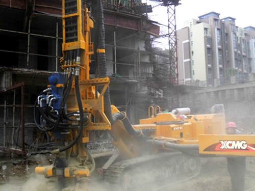 錨杆鑽施工(gōng)2